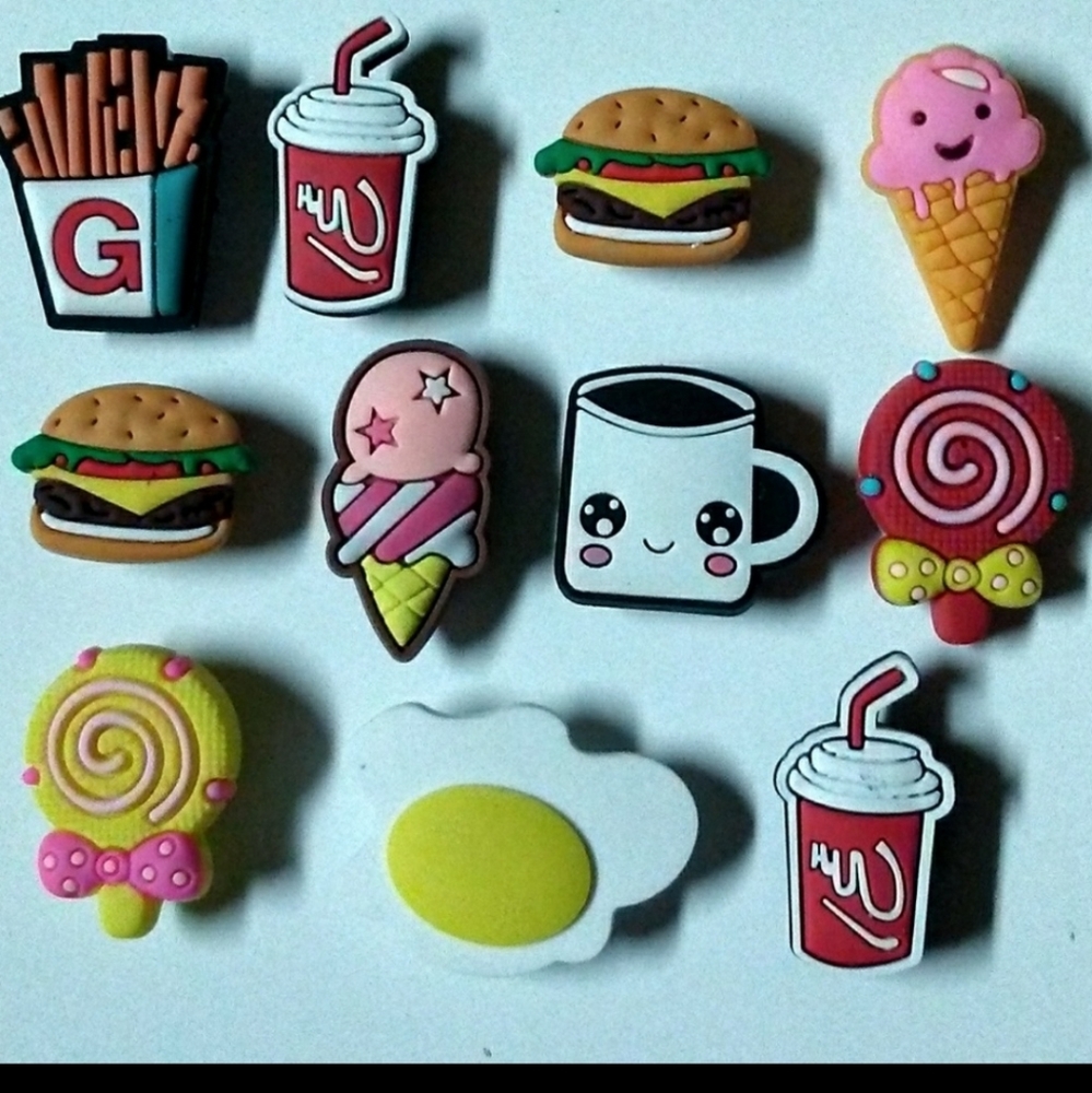 11 pcs Shoe charms for Crocs